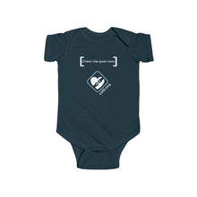 Load image into Gallery viewer, CSFTL infant bodysuit - "The chest clip goes here"