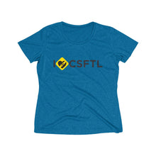 Load image into Gallery viewer, Women's Heather Wicking Tee
